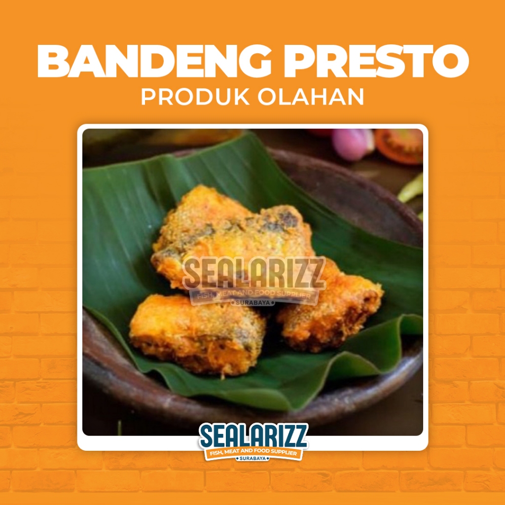 

Bandeng Presto/Bandeng Siap Goreng/Bandeng Tulang Lunak/Ikan Bandeng/Ikan Olahan/Bekal Anak