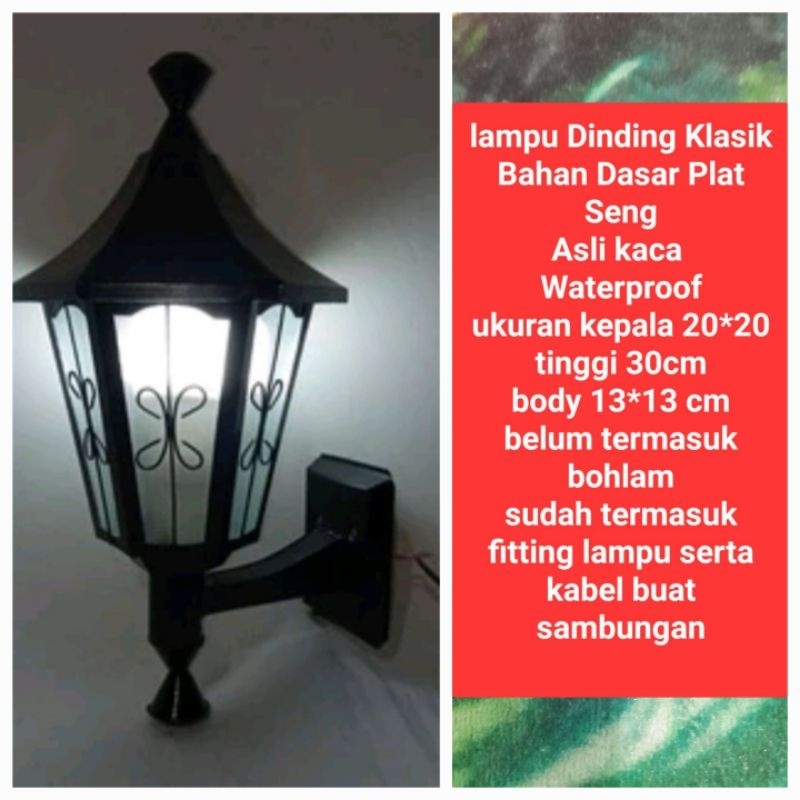 lampu dinding minimalis klasik Lampu tempel dinding klasik