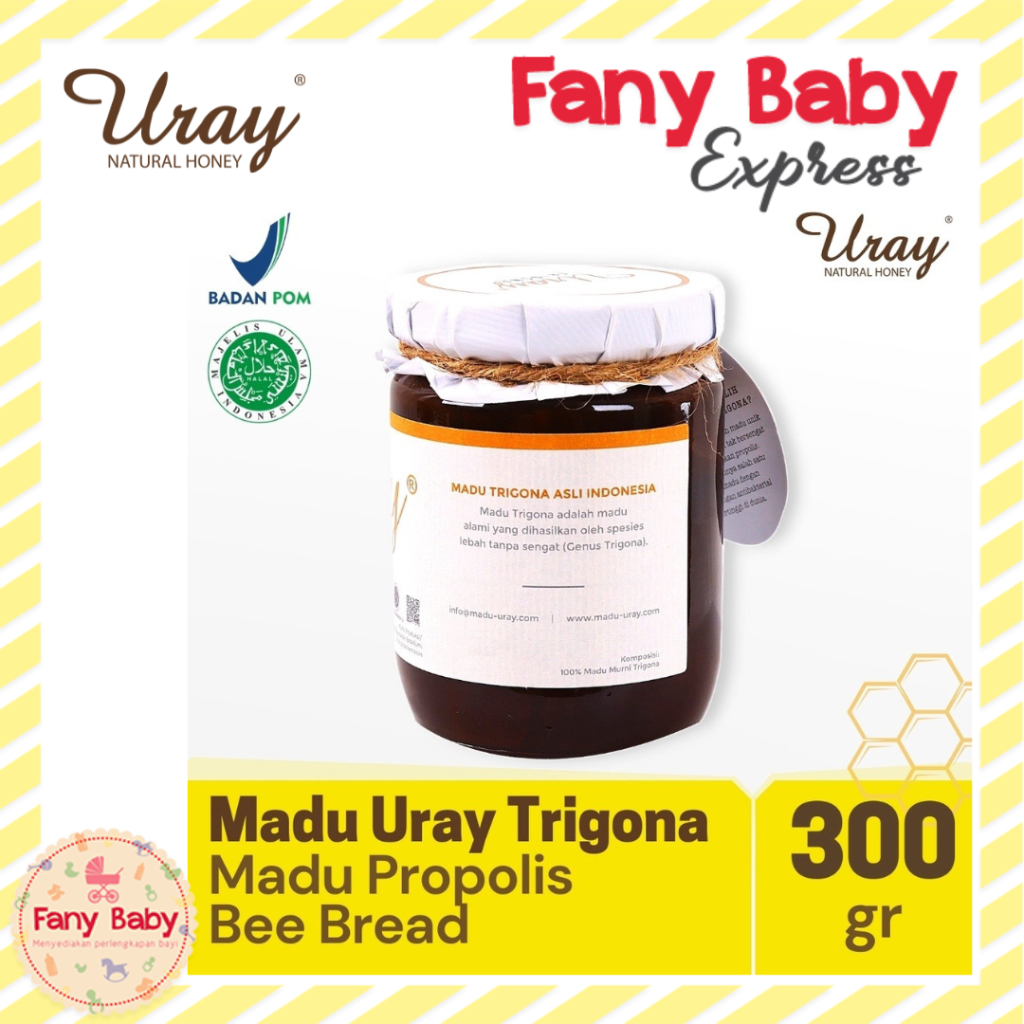 

MADU URAY TRIGONA 300GR - MADU PROPOLIS