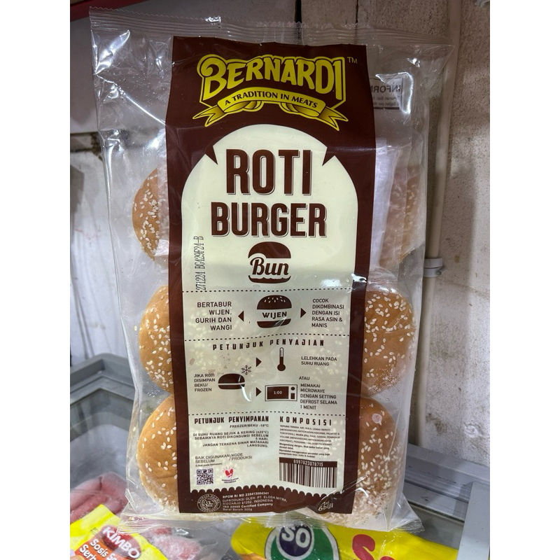 

ROTI BURGER BERNADI WIJEN