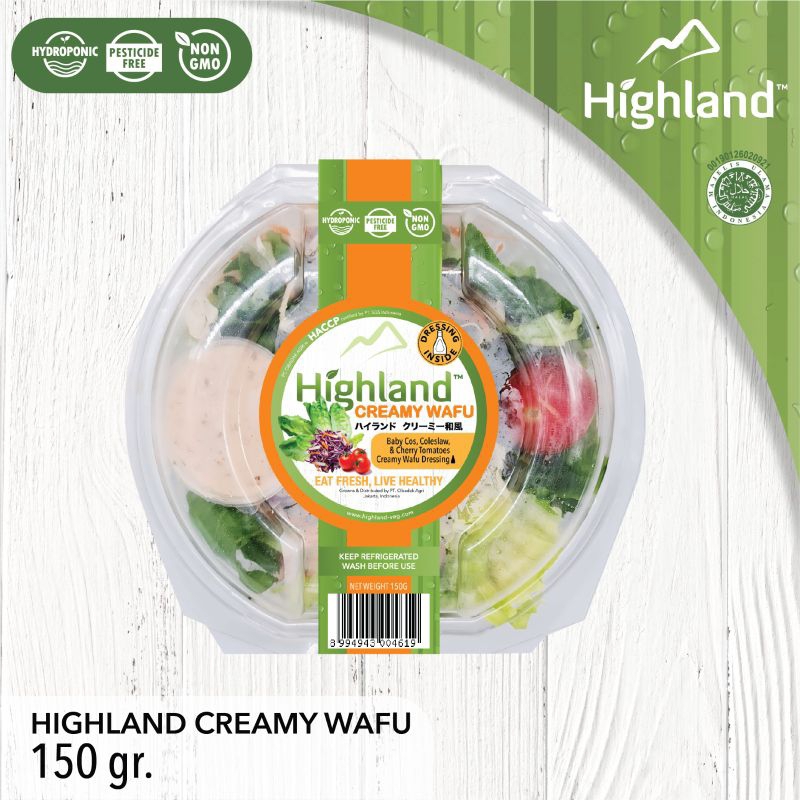 Salad Highland Creamy Wafu 150 gt