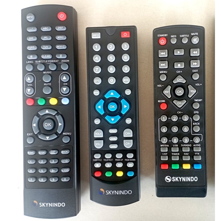 REMOTE CONTROL UNTUK RECEIVER SKYNINDO