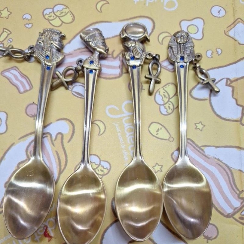 Sendok Kecil/ Sendok Teh Unik/Motif Mesir