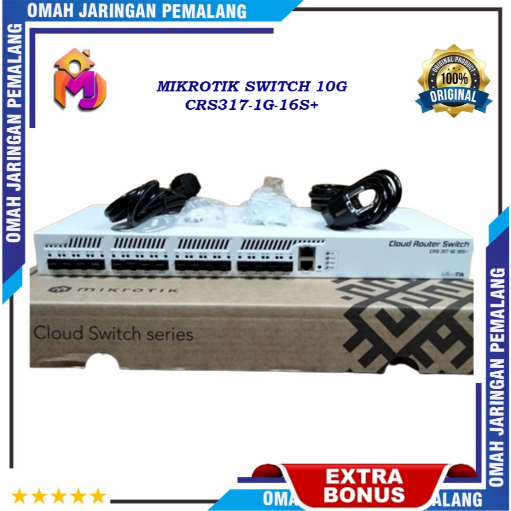 MIKROTIK ROUTER SWITCH CRS317-1G-16S+