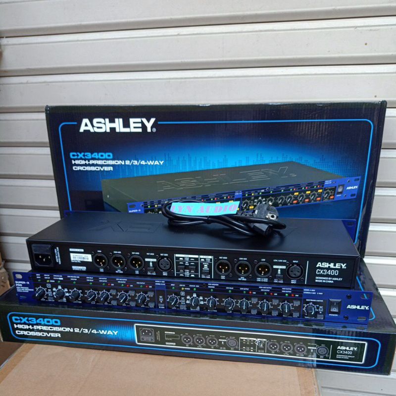 CROSSOVER ASHLEY CX3400 CROSSOVER AKTIF 2/3/4 WAY ORIGINAL CX 3400