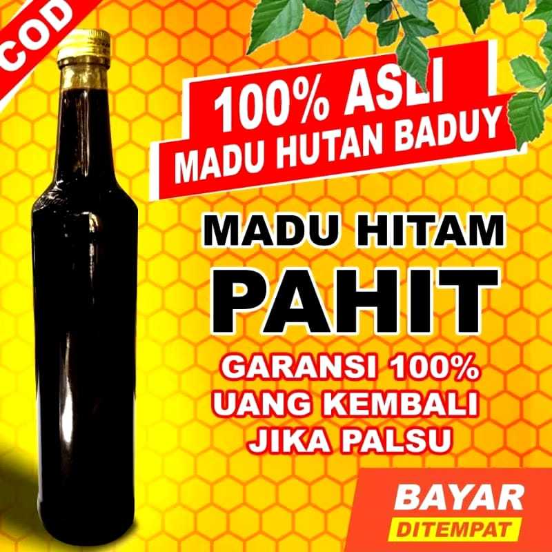 

Madu Hitam Pahit - Madu Hitam Asli Suku Baduy - Madu Hutan Murni 100%