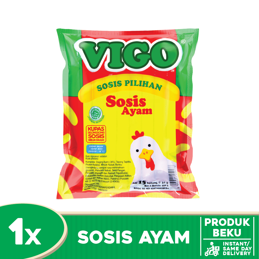 

VIGO Sosis Daging Ayam 15pcs