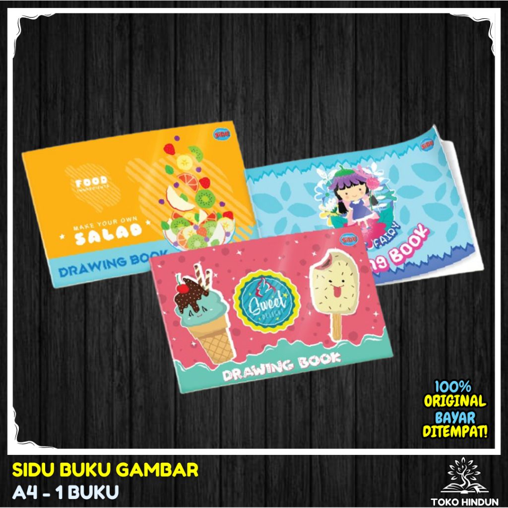

SiDU Buku Gambar A4 BELAJAR MEWARNAI ANAK SEKOLAH