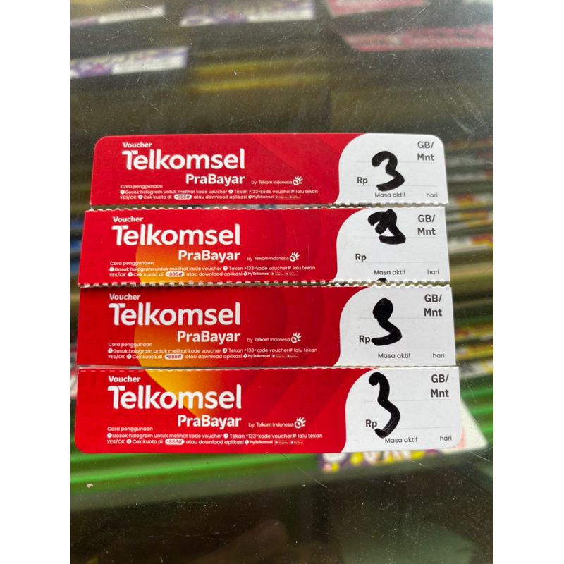 vocher internet telkomsel 3gb 5hari , vocher data, paket internet