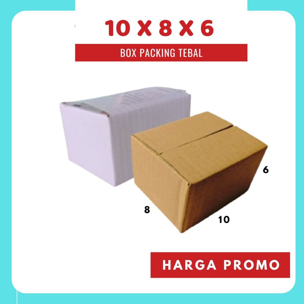 

Kardus 10x8x6 A1 box dus packing kotak kemasan karton souvenir sparepart minyak wangi kosmetik