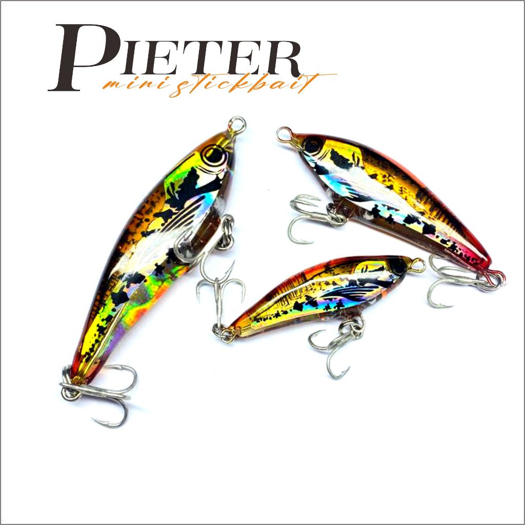 umpan casting mini stickbait 4 5 6 cm pieter