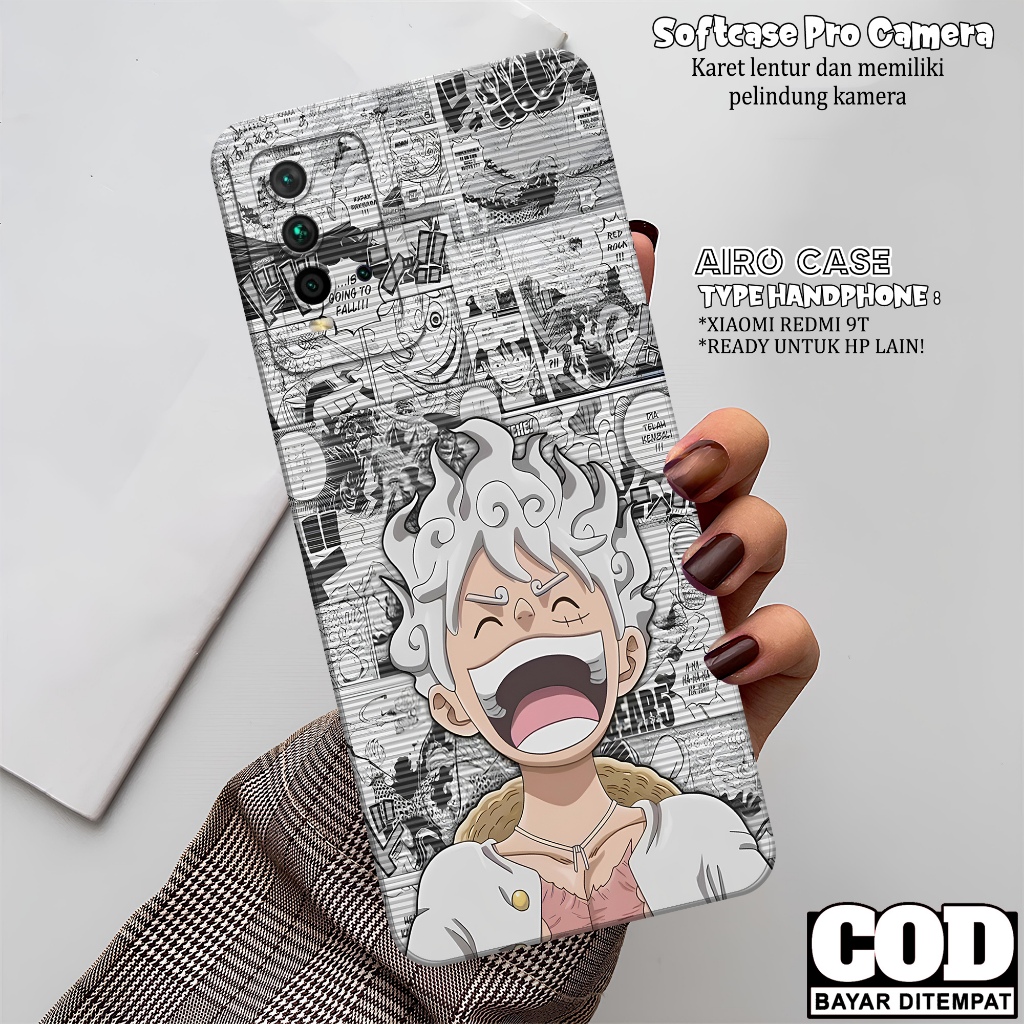 Case Xiaomi Redmi 9T Terbaru - Softcase Xiaomi Redmi 9T - Fashion Case ANIME  - Casing Xiaomi Redmi 