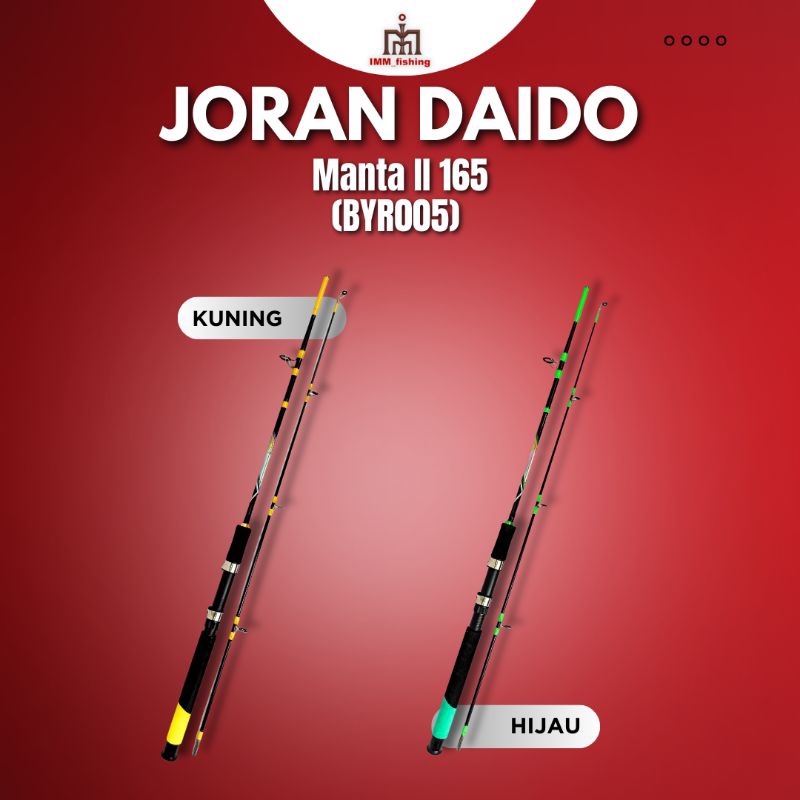 JORAN DAIDO MANTA II | Tongkat Pancing | Fishing Rod | Spinning