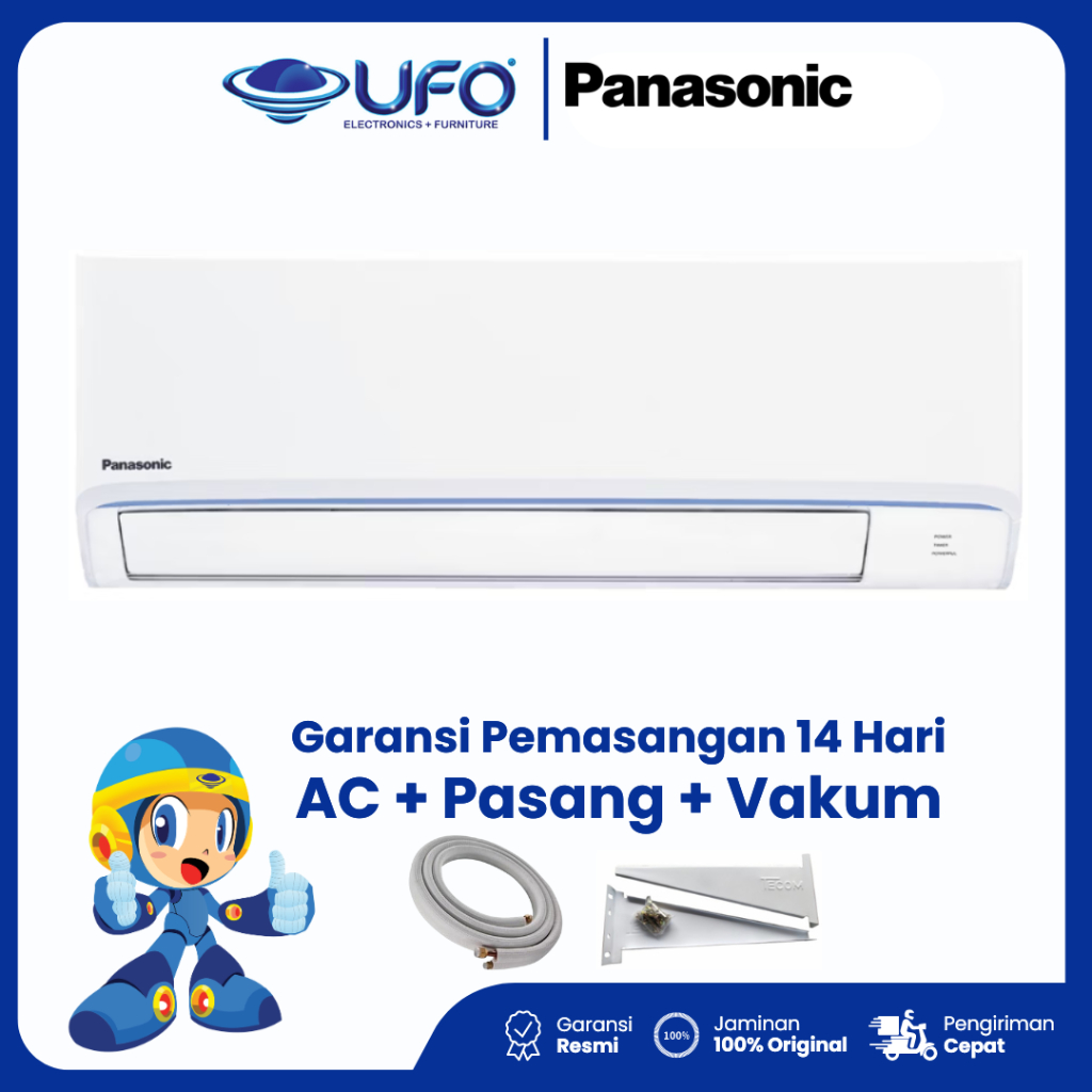 RAKSA AC Panasonic 0,5 PK Split Inverter CSPU5XKJ