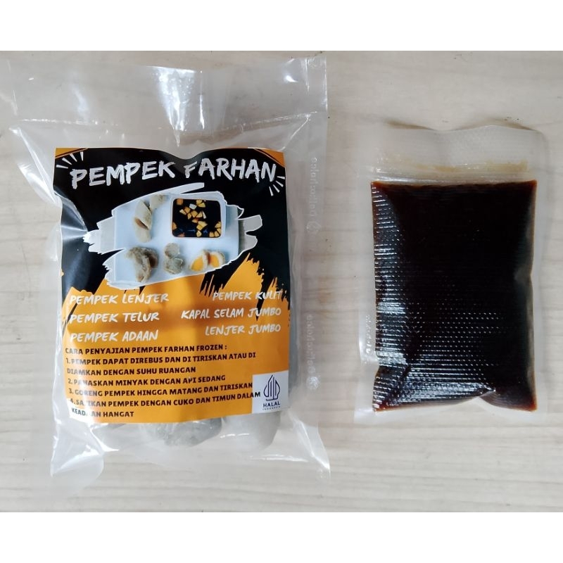 

Pempek Farhan Frozen isi 8 Pcs ( Pempek Asli Palembang )