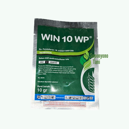 Win 10 WP Herbisida (10gr) Asli Kemasan Pabrik