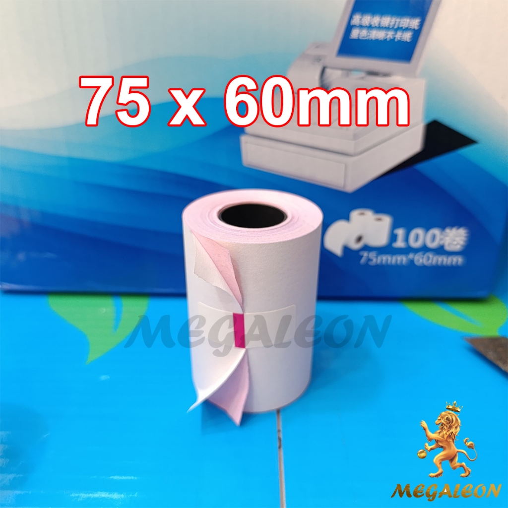 

Thermal Struk 75x60 (2 ply) Struk Kasir Paper Roll (1 PCS)