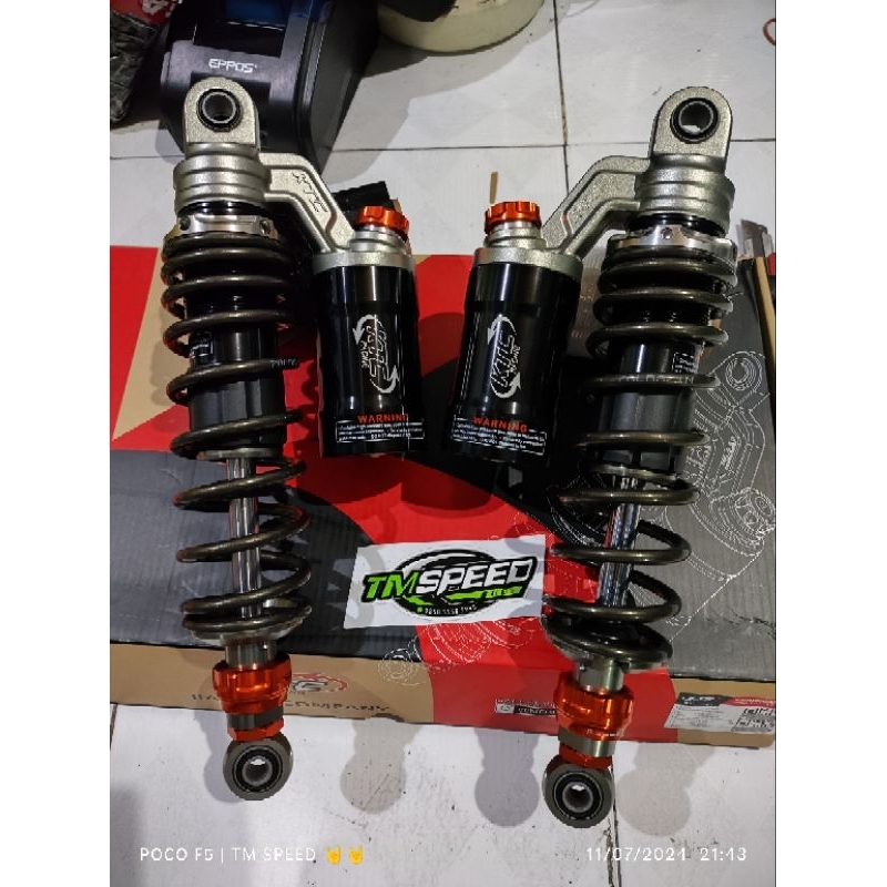 Shock KTC 320.mm Shockbreaker Copy KTC 320 mm Titanium skok belakang CB GL Tiger MP