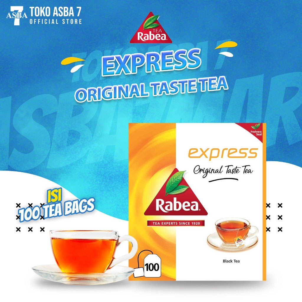 

RABEA EXPRESS BLACK TEA ISI 100 BAGS