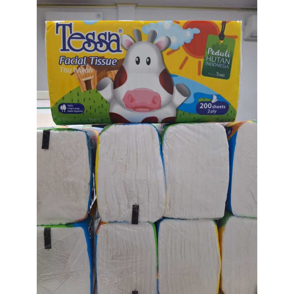 TISU TESSA TISSU TISSUE 200SHEETS 2PLY