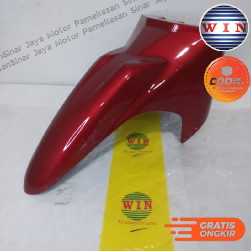 Spakbor Slebor Depan Jupiter Z 2010 Robot | Front Fender Jupiter Z 2010 Merah