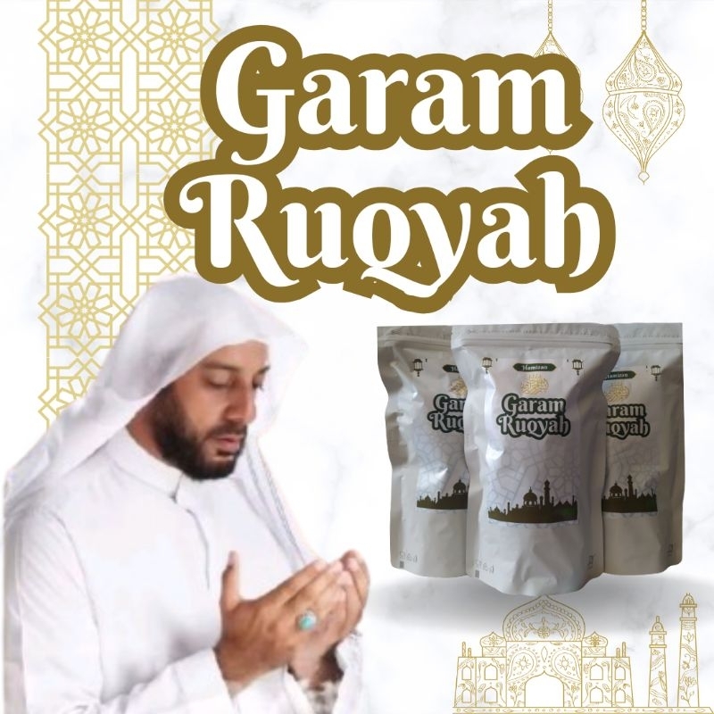 

hamizan garam ruqyah asli bonus minyak kasturi, sabun bidara, air zamzam | pengusir aura negatif