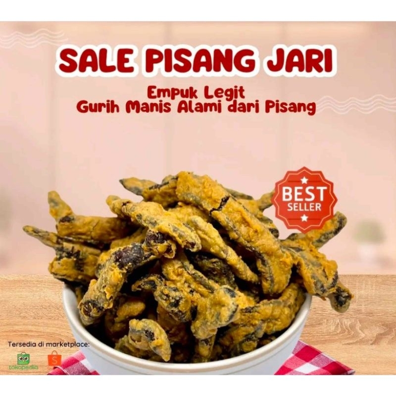 

Sale Pisang Jari/ Pisang Sale Barlin 500gram