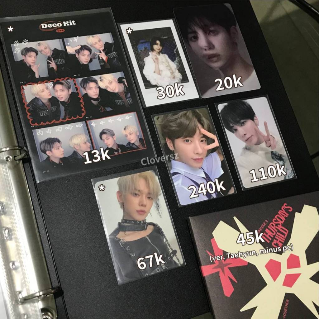Photocard Taehyun TK TXT PC Tyun SG20 Season Greeting 2020 Bundle