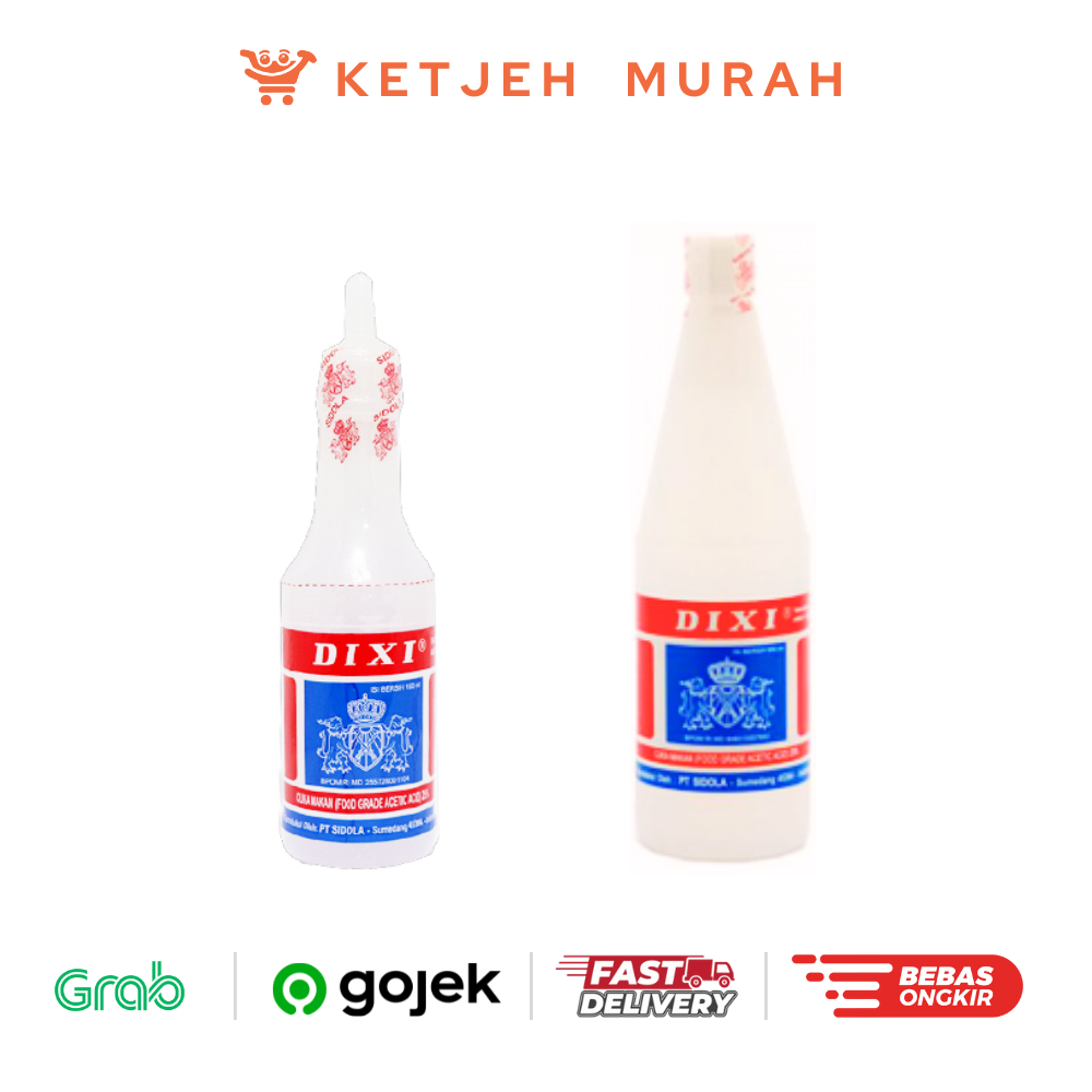 

Cuka Dixi White Vinegar / Cuka Masak / Cuka Dapur / Cuka Putih 150 ML / 650 ML