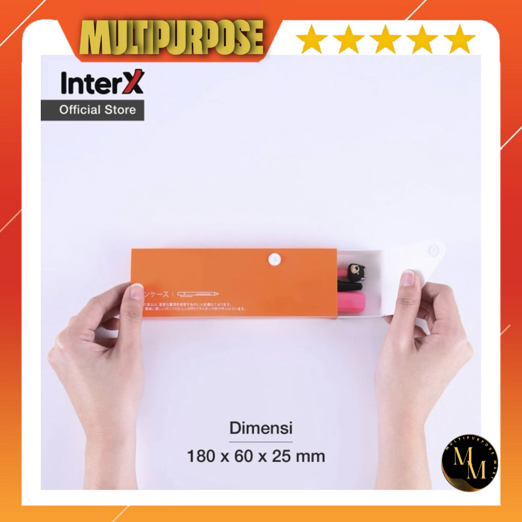 

INTERX PEN CASE KOTAK TEMPAT PENSIL
