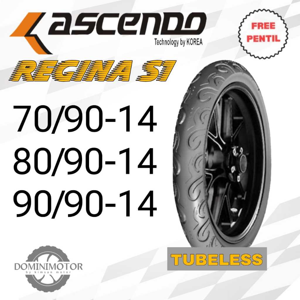 ASCENDO Regina Ring 14 Tubles Ban Motor Ring 14