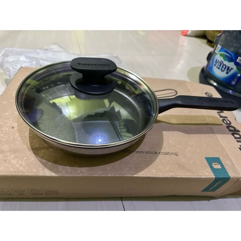 Tupperware Universal Cookware Alat Masak Stainless Panci Wajan /Frypan tupperware 24cm