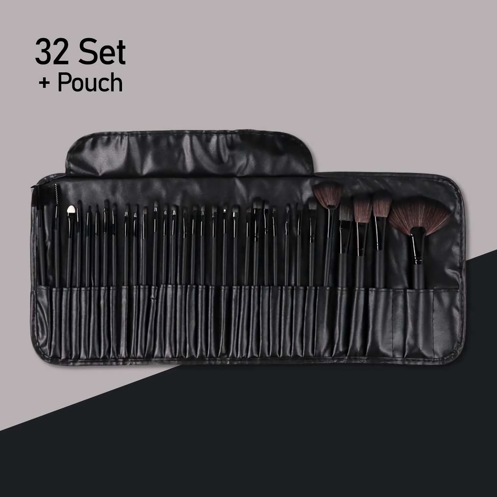 ORIGINAL APEN Biutteco Brush Alat Make Up 32 Set dengan Pouch  Alat Kecantikan Wanita Barang Unik  M