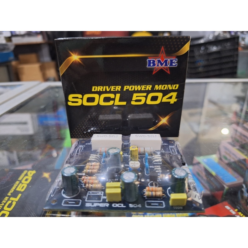 POWER DRIVER KIT SOCL 504 500W SUARA MANTAP ORIGINAL BME