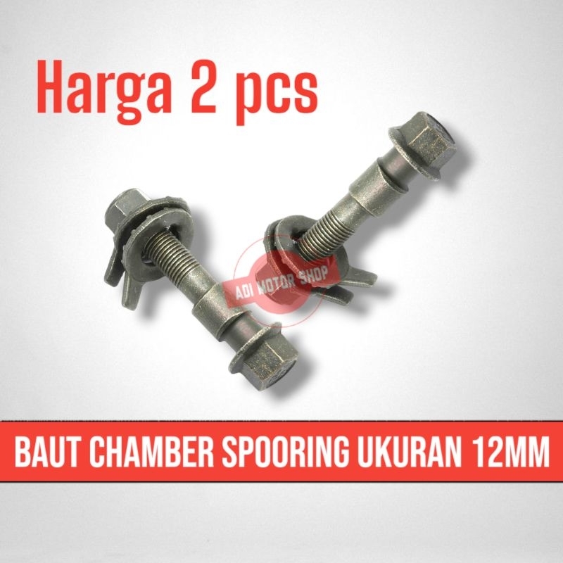 baut chamber spooring ukuran 12mm