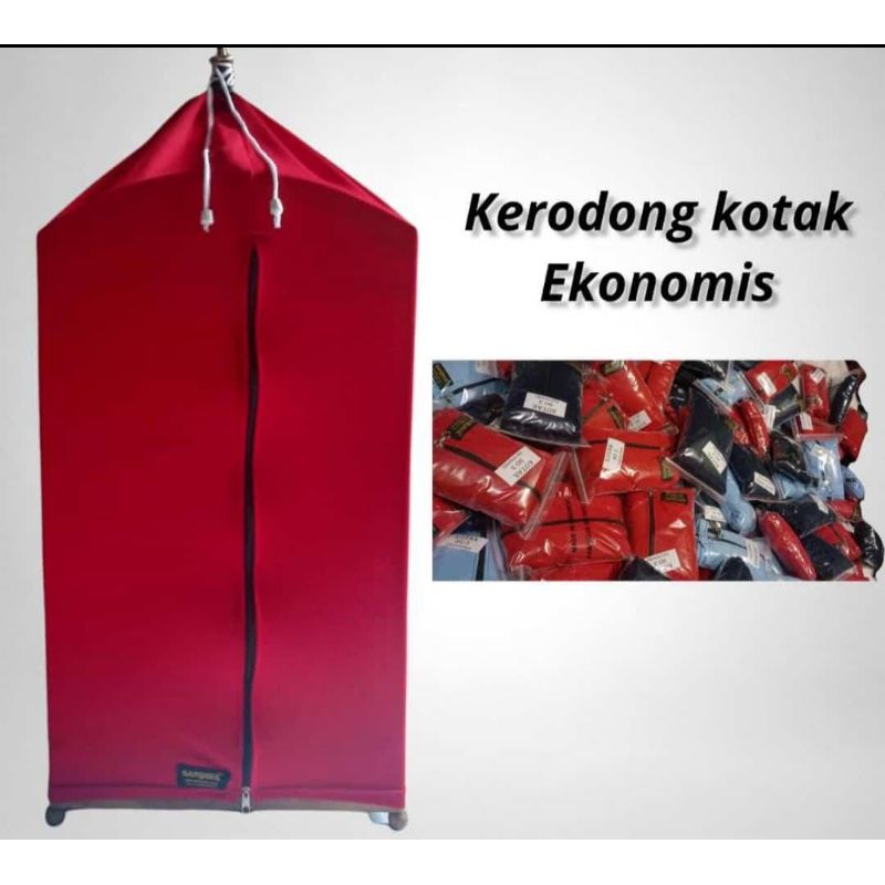 kerodong burung Sanjaya kotak ekonomis cocok untuk harian