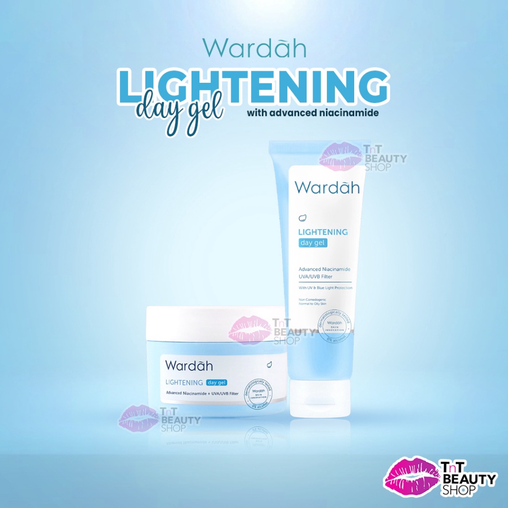 MURMER WARDAH Lightening Day Gel  Cream Pagi