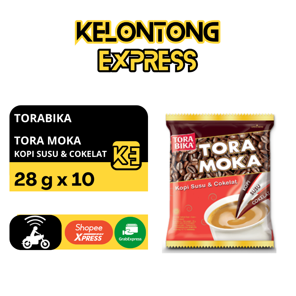 

TORABIKA TORA MOKA KOPI SUSU & COKELAT 28gr