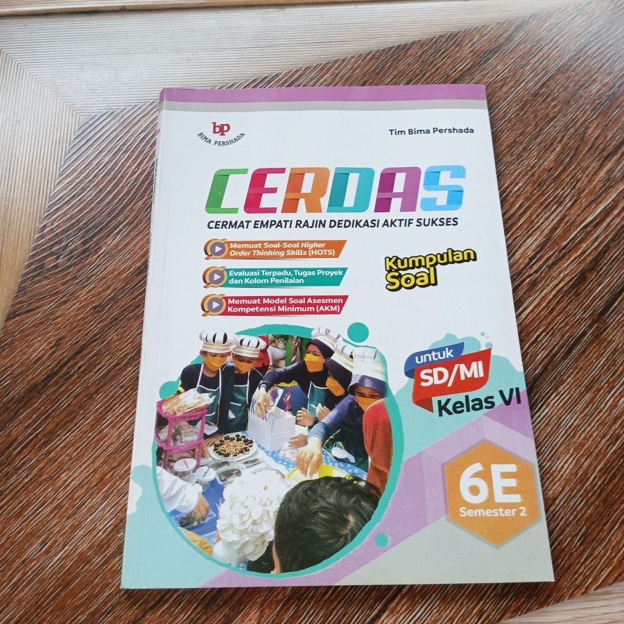 Buku Cerdas Kumpulan Soal 6E Kelas VI SD