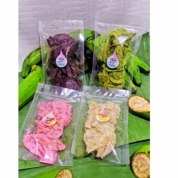 

KERIPIK PISANG COKLAT LUMER 50gram(min order 2pouch)