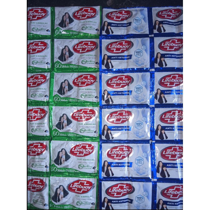 (2 RENCENG ) sampo Lifebuoy renceng