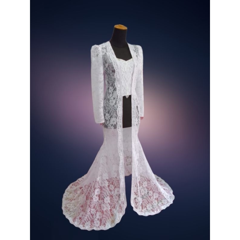 Kebaya Akad Kutu Baru