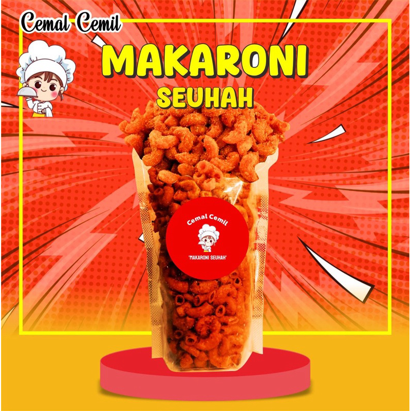 

Cemilan Makaroni Virall Kriuk Gurih Pedas Hott Bikin NAGIHH