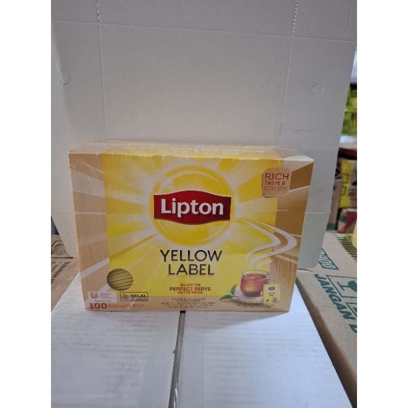 

Teh Lipton amplop evenlope 100tab