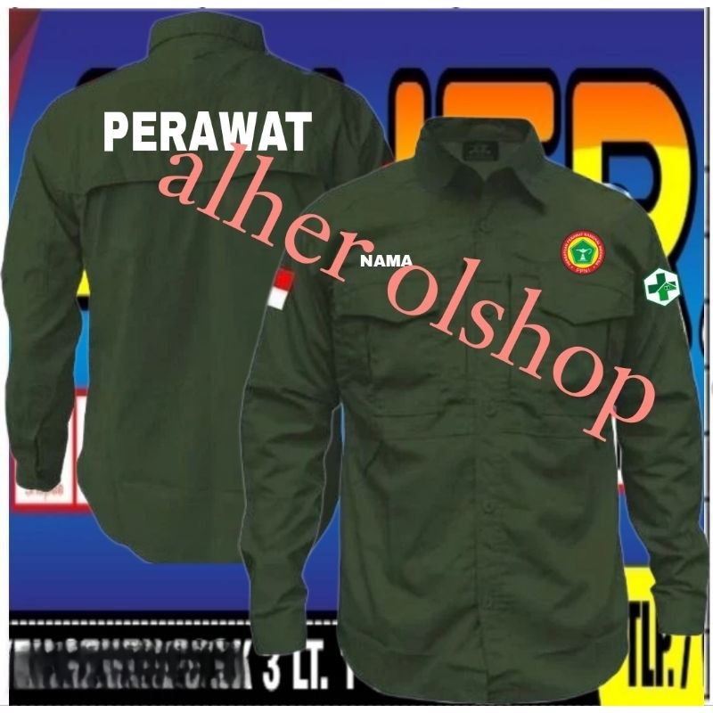 kemeja tactical perawat baju tactical perawat seragam tactical perawat kemeja perawat baju perawat s
