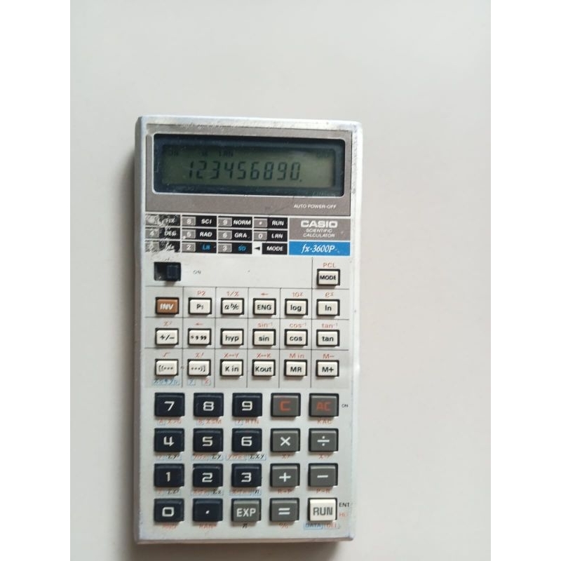kalkulator Casio fx3600P made in japan