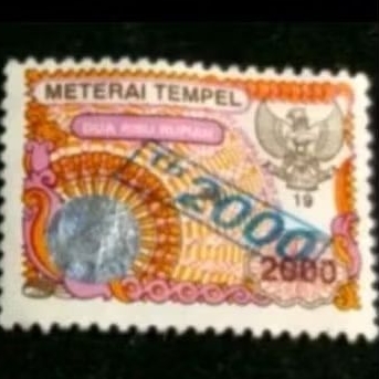 

MATERAI 2000 TAHUN 2000 ( CAP 2000) ORIGINAL