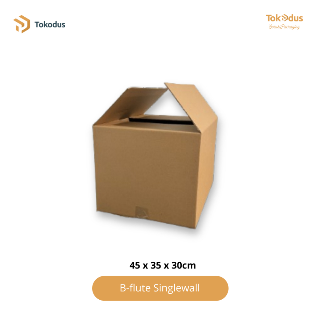

Dus Box | Kardus Karton Polos Besar ukuran 45 x 35 x 30 cm - Tokodus Cimahi