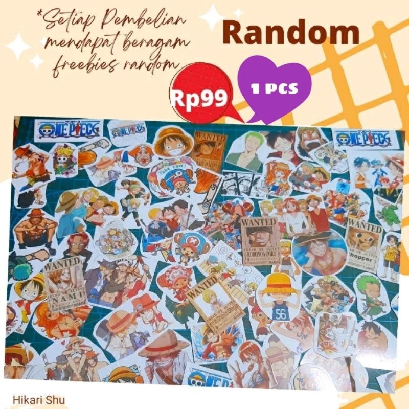 

Harga Satuan Sticker Aesthetic One Piece Random Harga Satuan murah Sticker tumblr, sticker laptop, sticker diary, Sticker HP atau bisa juga untuk freebies toko kalian loh
