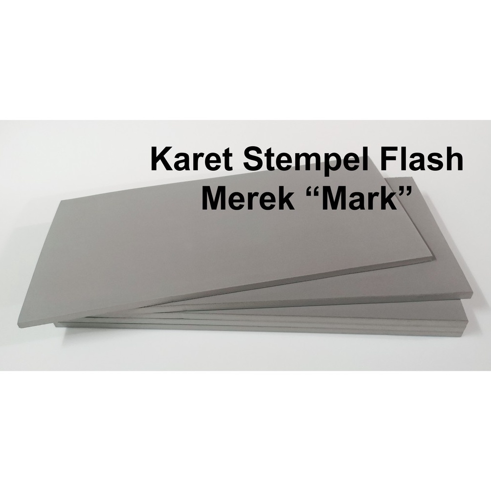 

KODE W28Y Karet Stempel Flash Mark Kualitas Premium Warna AbuAbu